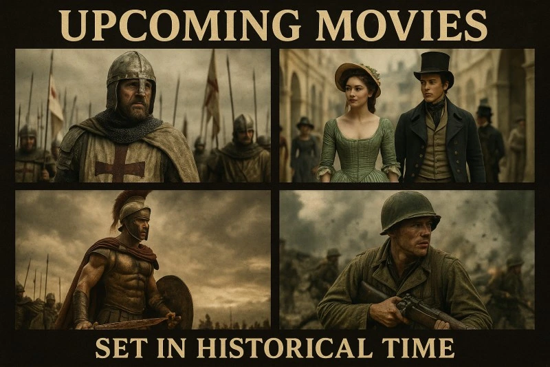 Upcoming Movies Set in Historical Time