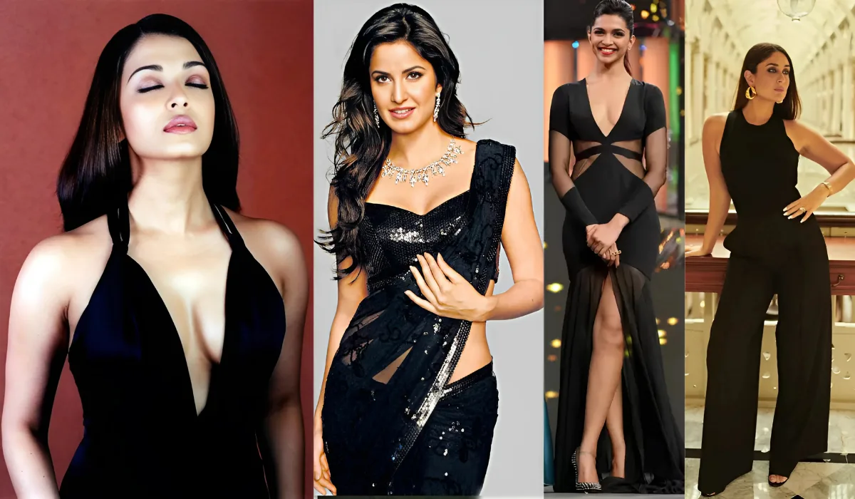 Bollywood Actresses In Black Dress