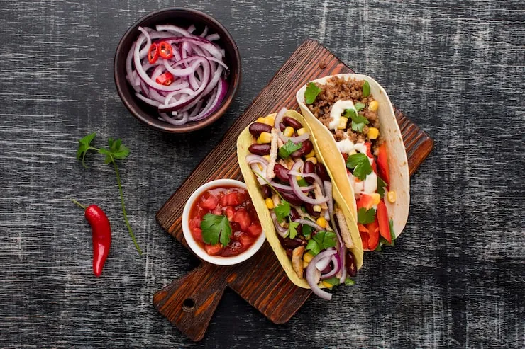  sweet potato black bean tacos