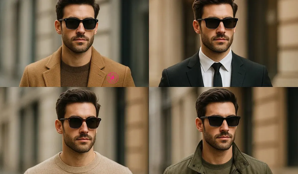Matching Mens Sunglasses With Outfits