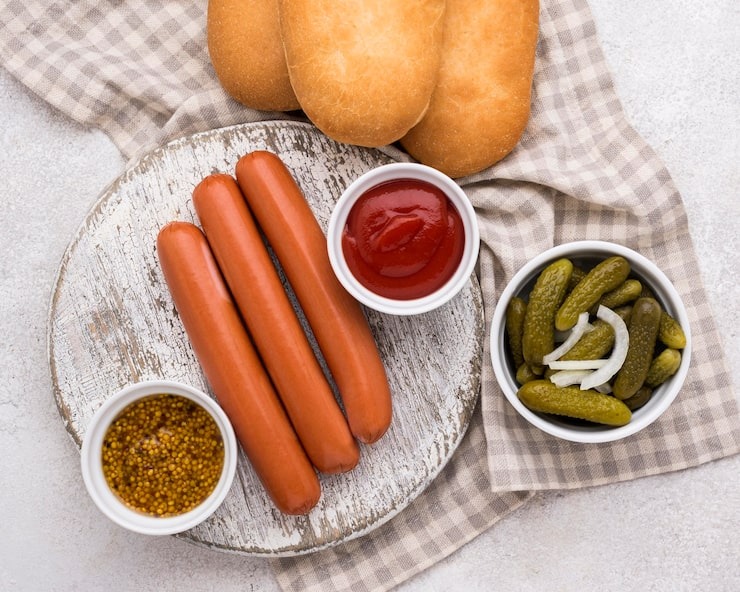 Make Sheet Dish Frankfurter and Peppers