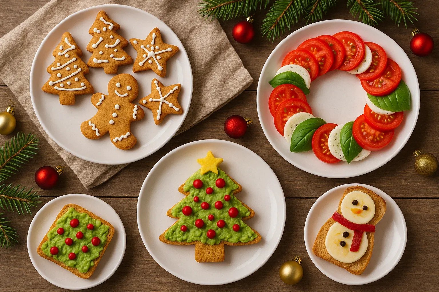Christmas Food Decorations: How to Decorate Christmas Food Easily