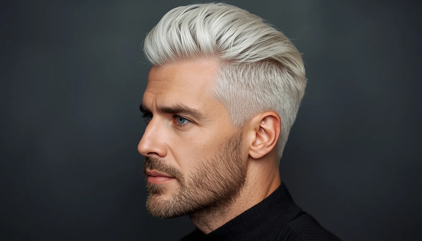 Hairstyles for Men with White Hair: From Classic to Modern