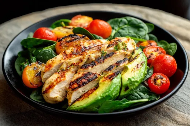 Grilled Chicken Salad Avocado
