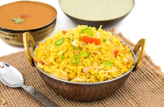 Poha Recipe with Vegetables