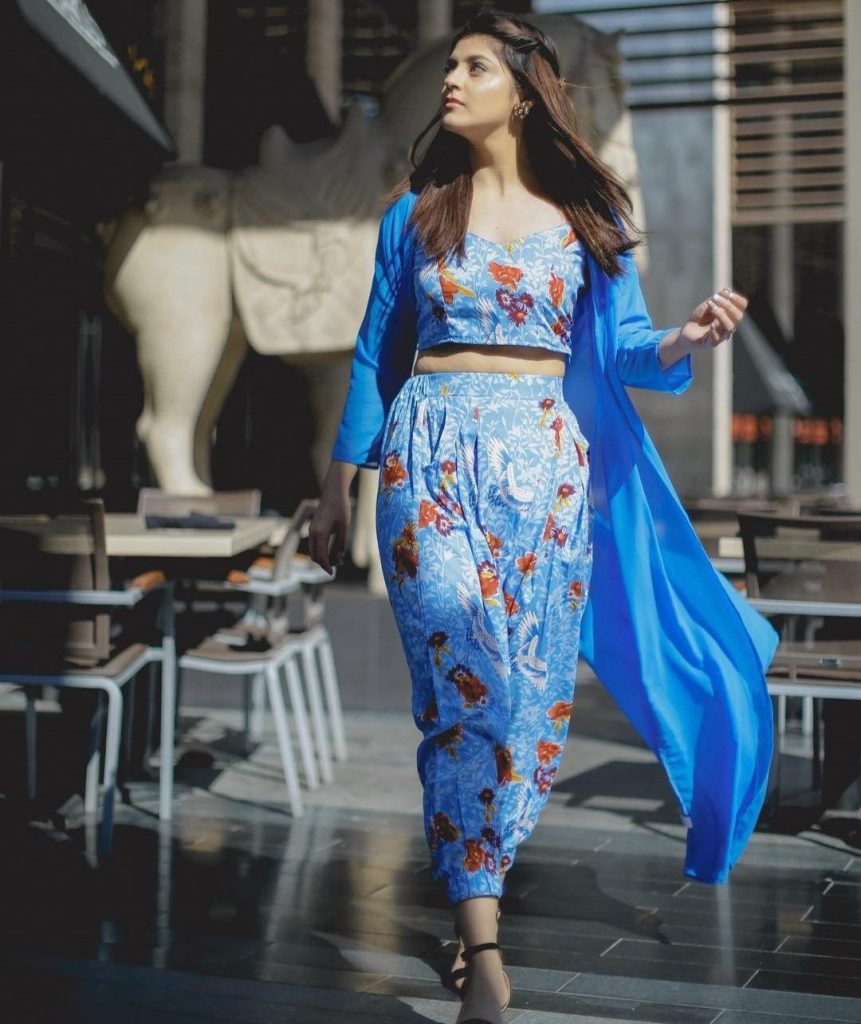 Floral chiffon tops for Ladies