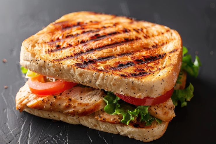 Healthy Grilled Chicken Sandwich Recipe for Weight Loss