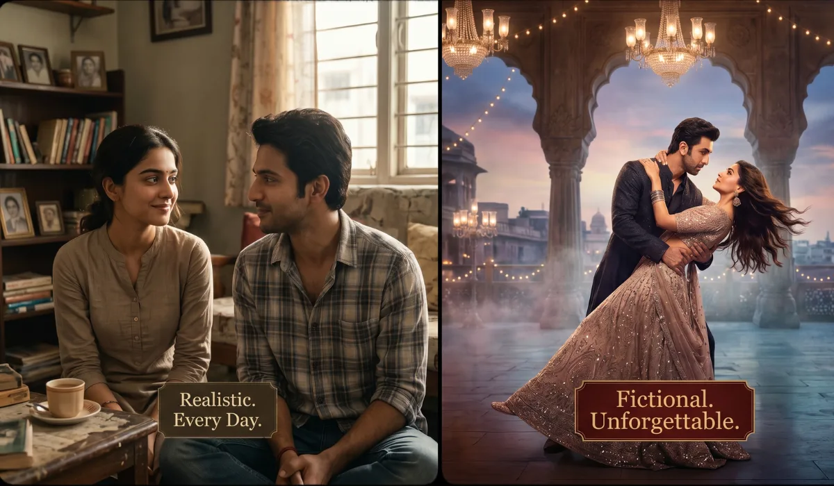 Realistic vs Fictional Love Stories