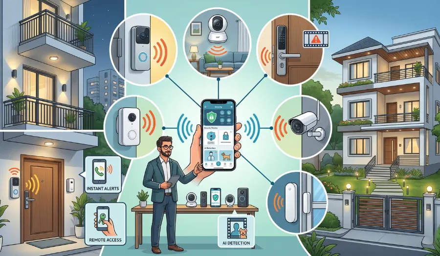 Anti Theft security system for home