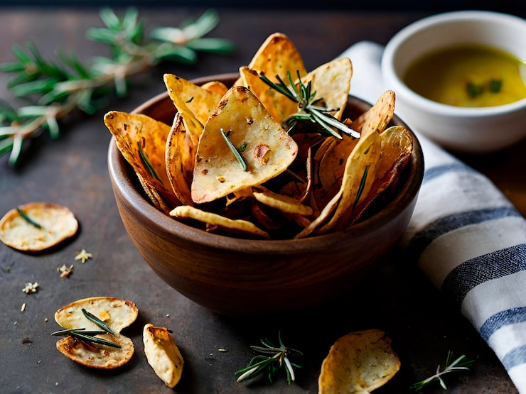 Indian Homemade Chips Recipes in Oven