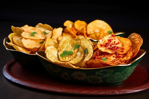 Indian Homemade Chips Recipes - Easy Fried and Oven Methods