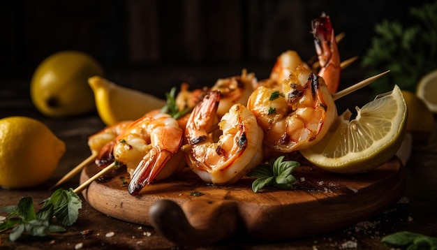 Grilled Shrimp Scampi Recipe