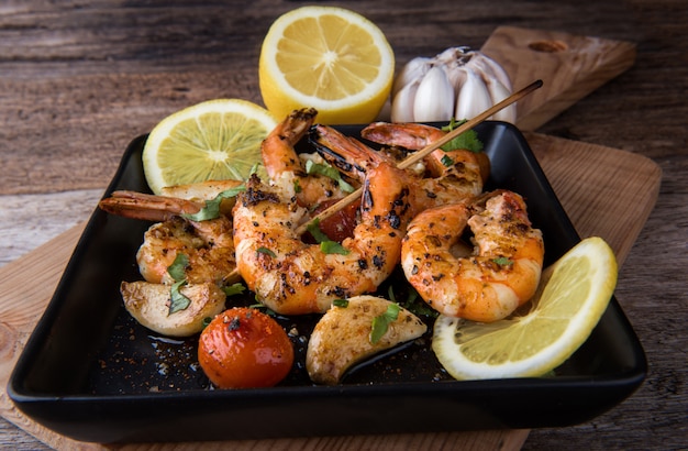 Easy Grilled Shrimp Scampi Dinner Under 30 Minutes