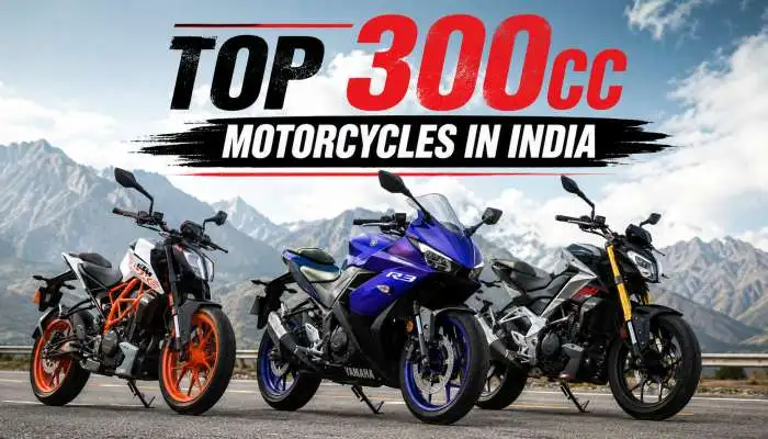 Top 300cc Motorcycles in India – Performance & Pricing Guide