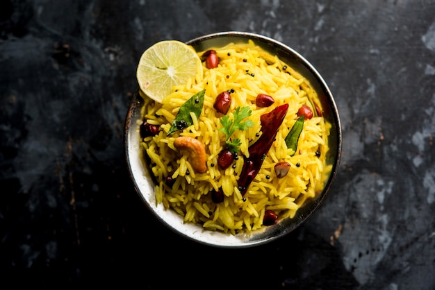 South Indian Lemon Rice Recipe with Chana Dal – Easy Traditional Lunch in 30 Minutes