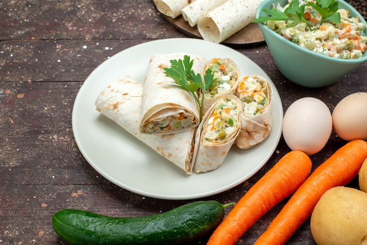 Healthy Breakfast Tortilla Wrap Healthy Breakfast Tortilla Wrap