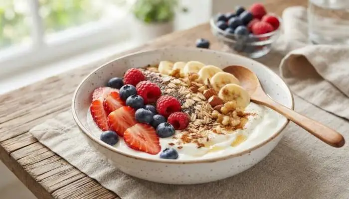 Easy Fruit Yogurt Bowl Recipe For Weight Loss Easy Fruit Yogurt Bowl Recipe For Weight Loss