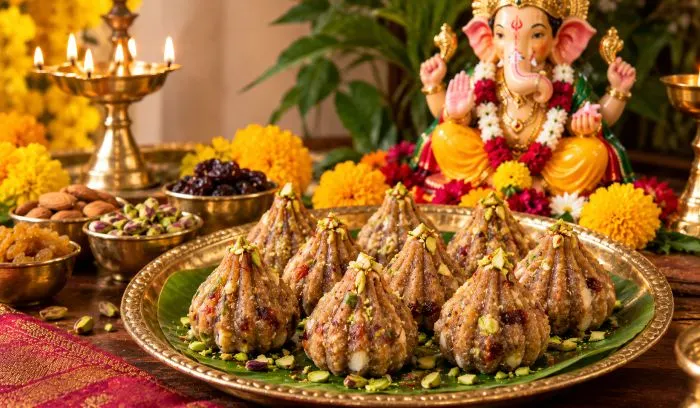 Healthy Dry Fruit Modak Recipe: Easy, Quick and Healthy Ganesh Chaturthi Treat