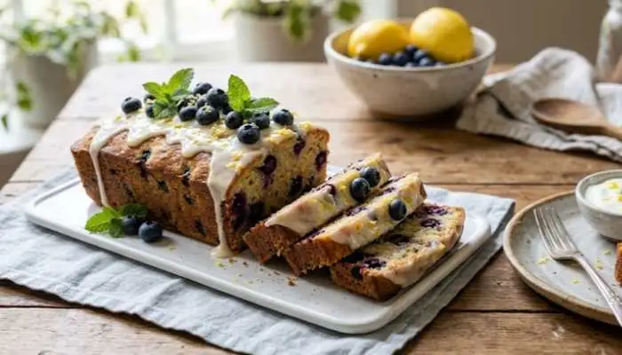 Lemon Blueberry Loaf Cake With Yogurt Lemon Blueberry Loaf Cake With Yogurt