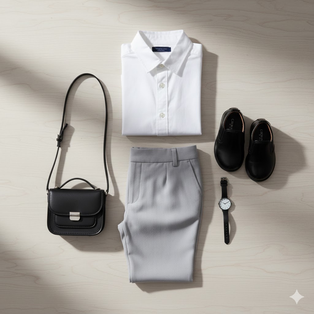 Smart Minimal Outfit For Children